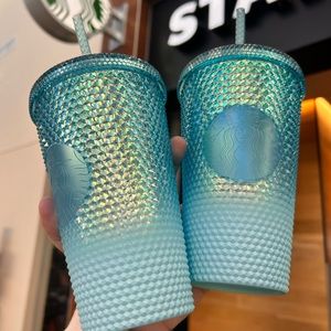 💙2023 STARBUCKS HOLOGRAPHIC OMBRÉ X2 BUNDLE💙
